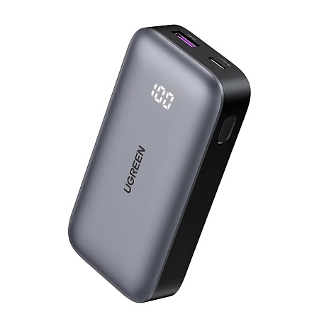 UGREEN Power Bank Two-way Fast Charging 10000mAh, 30W, Grey