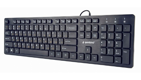 Клавиатура Gembird KB-MCH-03-RU, Проводное, Чёрный Клавиатура Gembird KB-MCH-03-RU, Проводное, Чёрный