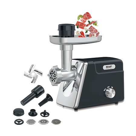 Raf Meat Grinder R.3405, Black