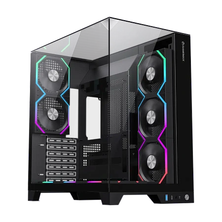 Компьютерный корпус Gamemax Infinity Pro BK, Full-Tower, Без блока питания, Чёрный