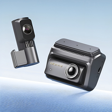 DDPai Dash Cam Z90 Dual + Rear Camera
