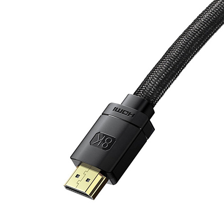 Baseus Cable HDMI to HDMI, V1.4, High Speed, 8K@60Hz 1M, High Definition Series, Black