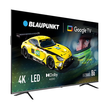 TV Blaupunkt LED 86", 218 cm, 86UGC5500, Smart Google TV, 4K Ultra HD