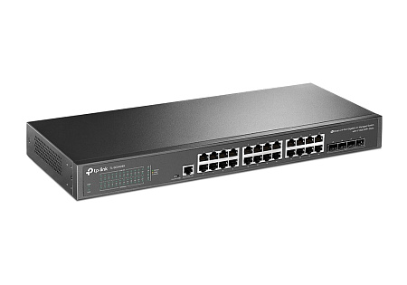 24-port 10/100/1000Mbps Switch TP-LINK "SG3428X",4x 10G SFP+ Slots