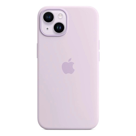 Case Original Silicone with MagSafe for iPhone 14, Lilac