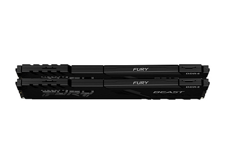 16GB DDR4-3200MHz  Kingston FURY Beast (Kit of 2x8GB) (KF432C16BBK2/16), CL16-18-18, 1.35V, Black