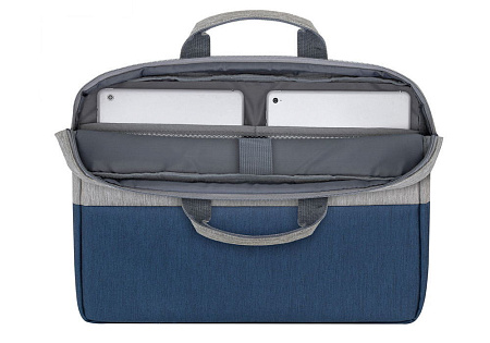 NB bag Rivacase 7532, for Laptop 15,6" & City bags, Gray/Dark Blue NB bag Rivacase 7532, for Laptop 15,6" & City bags, Gray/Dark Blue