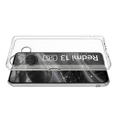 WOO Case Soft TPU Redmi 13, Clear
