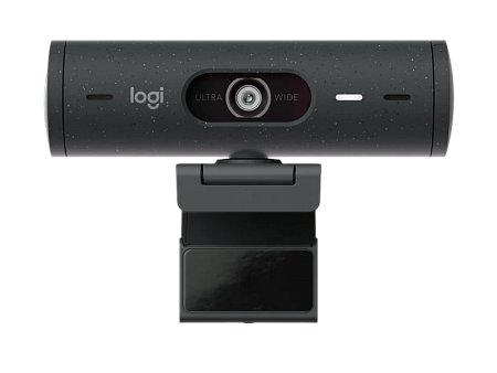 Camera Logitech BRIO 500, 1080p/30fps, FoV 90°, 4MP, Zoom:4x, Autofocus, Stereo mic, Shutter, 1,5m, 