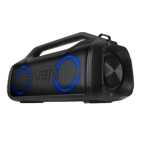 Speakers SVEN "PS-390", 50W, Waterproof (IPx5), TWS, Bluetooth, microSD, 3600mA*h, Black Speakers SVEN "PS-390", 50W, Waterproof (IPx5), TWS, Bluetooth, microSD, 3600mA*h, Black