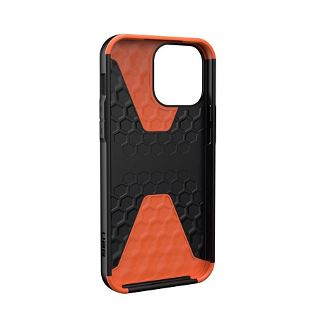 UAG Case for iPhone 13 Pro Max Civilian, Black UAG Case for iPhone 13 Pro Max Civilian, Black