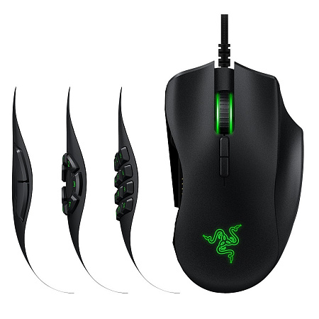 Gaming Mouse Razer Naga Trinity, 16k dpi, 19 buttons, 50G, 450IPS, 120g, Mech.SW, On-Board Memory, R