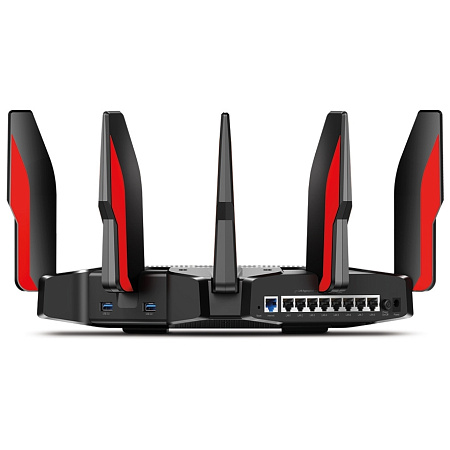 Wi-Fi AC Tri-Band Gaming TP-LINK Router, "Archer C5400X", 5400Mbps, MU-MIMO, Gbit Ports, 2xUSB3.0
