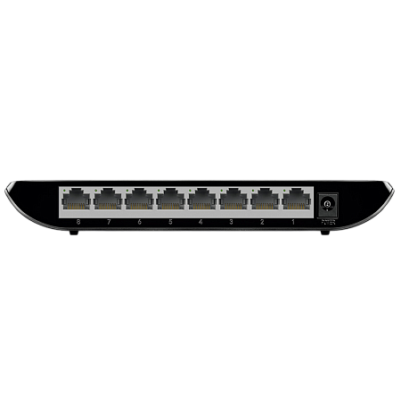 .8-port 10/100/1000Mbps Switch TP-LINK "TL-SG1008D", Plastic Case