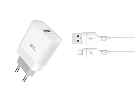 Зарядное устройство XO L63, 15Вт, Белый
