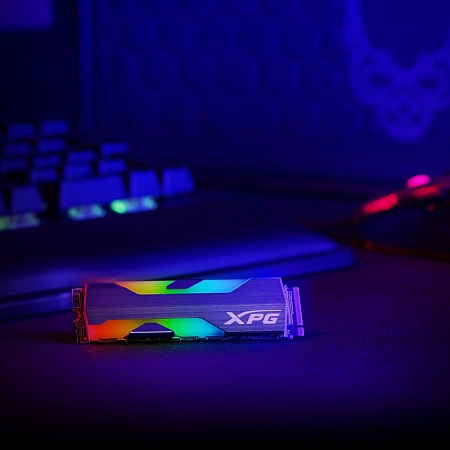 .M.2 NVMe SSD 1.0TB ADATA   XPG  Spectrix S20 RGB      [PCIe 3.0x4, R/W:2500/1800MB/s, 160/190K IOPS