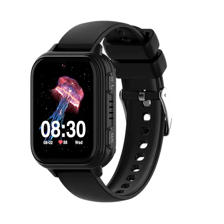 Детские часы Wonlex KT33, Чёрный, iphone, xiaomi, samsung, oppo, чехол, стекло