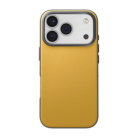 Uniq Case for iPhone 17 Pro (2025) 6.3 Hybrid Magclick Lyden DS, Canary Yellow