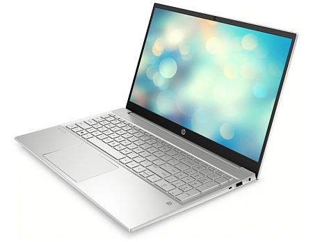 Ноутбук 15,6" HP Pavilion 15-eh1023ur, Natural Silver, AMD Ryzen 5 5500U, 8Гб/512Гб, FreeDOS