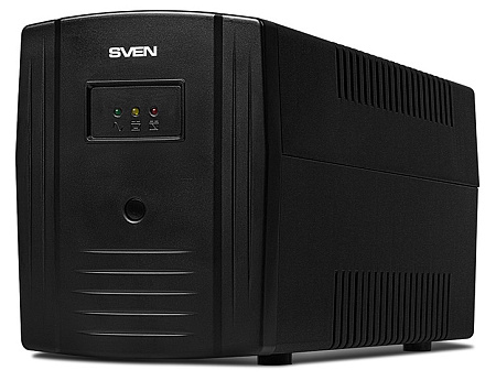 UPS SVEN Pro 1000, 1000VA/720W, Line Interactive, AVR, LED, USB, RJ-45, 3xShuko Sockets