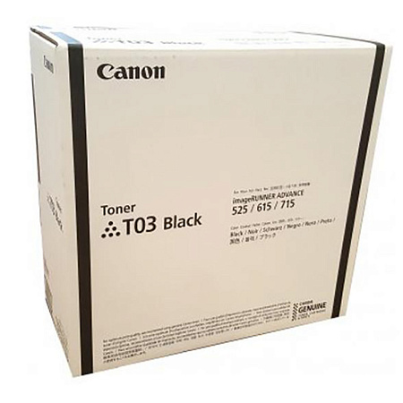 Toner Cartridge Canon T03 Black (51.500 pages 6%) for iR Adv 525/615/715