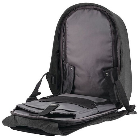 Backpack Bobby Hero Regular, anti-theft, P705.291 for Laptop 15.6" & City Bags, Black 