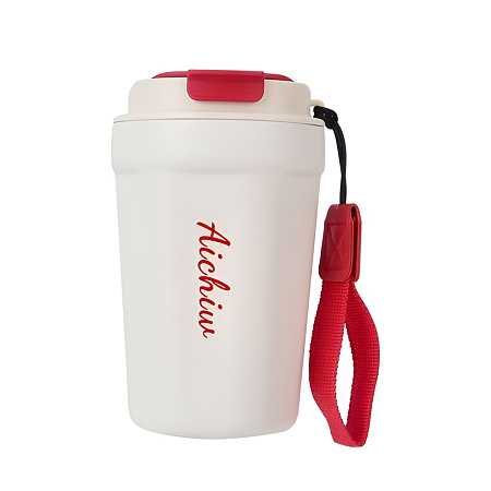Aichiw Thermos Mug AI-D133 330 ML, White Aichiw Thermos Mug AI-D133 330 ML, White