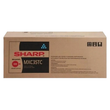 Тонер Sharp MX-C35TC, Голубой,бумага ,чернила, Opc, тонер, dvd, duracell, батарейки Тонер Sharp MX-C35TC, Голубой,бумага ,чернила, Opc, тонер, dvd, duracell, батарейки