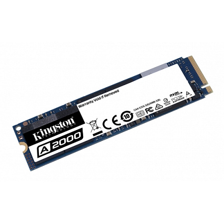 .M.2 NVMe SSD 1.0TB  Kingston A2000 [PCIe 3.0 x4, R/W:2200/2000MB/s, 250/200K IOPS, SM2263, 3D TLC]