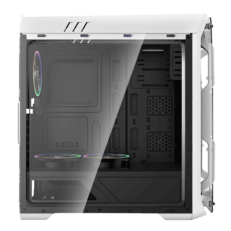 Case ATX GAMEMAX Optical, w/o PSU, 0.5mm, 4x120mm ARGB, Fan controller, Front&Side Transparent panel