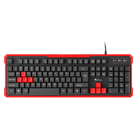 Genesis Keyboard Rhod 110, US Layout, Red Genesis Keyboard Rhod 110, US Layout, Red
