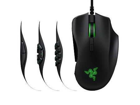 Gaming Mouse Razer Naga Trinity, 16k dpi, 19 buttons, 50G, 450IPS, 120g, Mech.SW, On-Board Memory, R