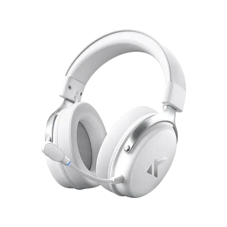 Игровая Гарнитура MCHOSE V9 Pro, Беспроводной/Проводной, Icy White