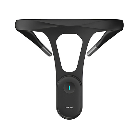Hipee Smart Posture Corrector High Precision Sensor Real-Time Monitoring, Black