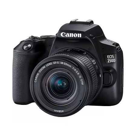 DC Canon EOS 250D & EF-S 18-55mm f/3.5-5.6 IS STM KIT - Black