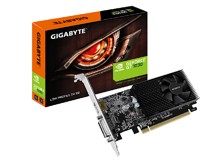 VGA Gigabyte GT1030 2GB GDDR4 Low Profile (GV-N1030D4-2GL),процессоры ,оперативная память, ssd, M2, hdd, кейсы