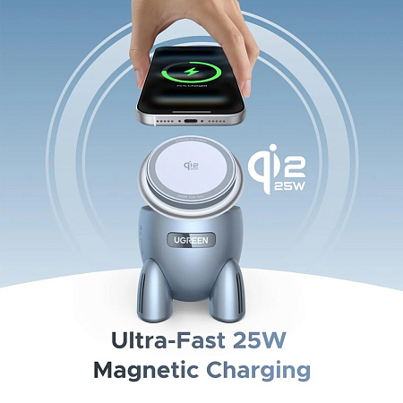 UGREEN 2-in-1 Magnetic Wireless Charger | W713