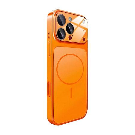 AG Coning Case for iPhone 17 Pro MagSafe (Matte, Metal Camera Frame), Orange