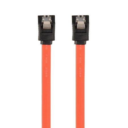 Cable Serial ATA III 1m data cable, metal clips, Cablexpert CC-SATAM-DATA-XL