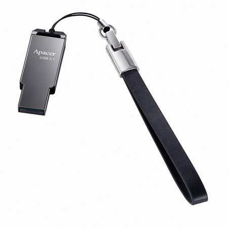 USB Flash накопитель Apacer AH360, 64Гб, Чёрный