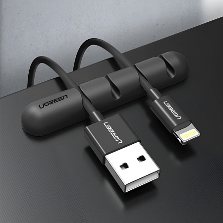 UGREEN Cable Organizer 2 Pack | LP114, Black