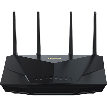 Wi-Fi 6 Dual Band ASUS Router "RT-AX5400", 5400Mbps, OFDMA, Gbit Ports, USB3.2