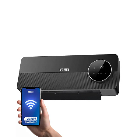 NOVEEN Air Curtain HC3599 Smart, X-Line, Tuya, Wi-Fi, Black