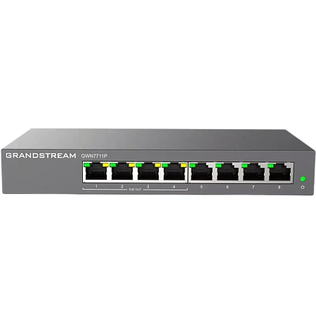 PoE коммутатор Grandstream GWN7711P, 4x IEEE 802.3af/at