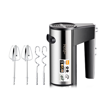 Raf Hand Mixer R.6690, Stainless Steel, 600W