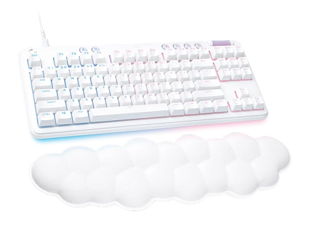 Gaming Keyboard Logitech G713, Mechanical, TKL, PBT keycaps, GX Linear, Media сontrols, Volume rolle