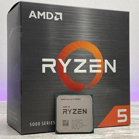 CPU AMD Ryzen 5 5600X  (3.7-4.6GHz, 6C/12T, L2 3MB, L3 32MB, 7nm, 65W), Socket AM4, Box