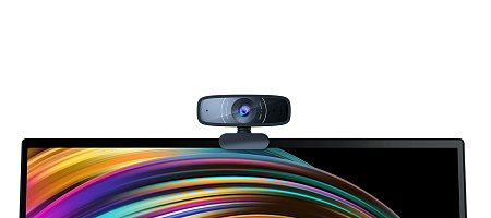 PC Camera Asus C3, 1080p/30fps, FoV 78°, Fixed foucus, 360° Rotation, Dual Microphone
