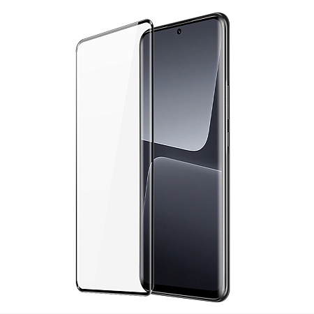 Helmet Diamond Glass 5D Xiaomi 13 Pro, Black