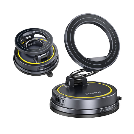 Baseus Car Mount Suction Cup Veersion, VC2 Flex Magnetic, Cosmic Black